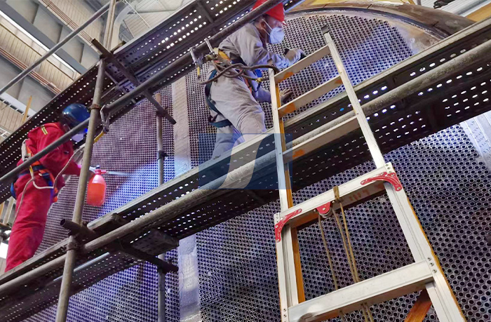 浙江圆锦新材料有限公司环氧化反应器现场检验